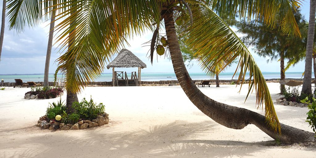 Melia Zanzibar beachfront hotel with crystal-clear ocean views and luxurious tropical surroundings.