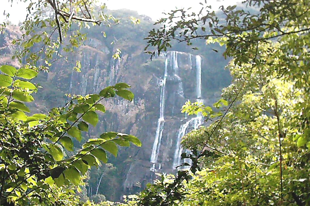 Stunning waterfall at Udzungwa Mountain National Park, showcasing Tanzania's natural beauty