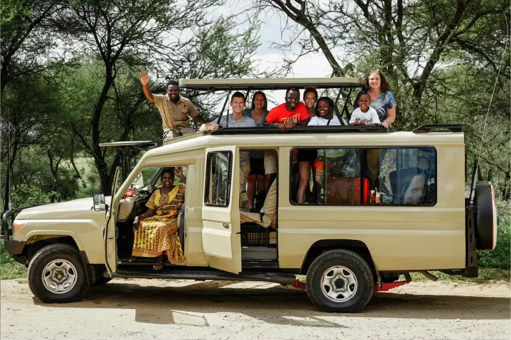 Group safari departures