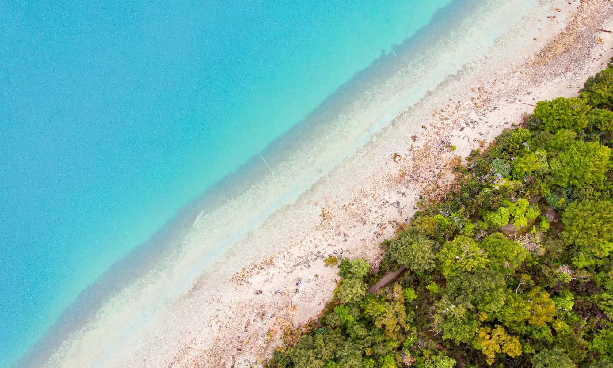 Zanzibar beach holidays guide – aerial view of turquoise waters and white sands